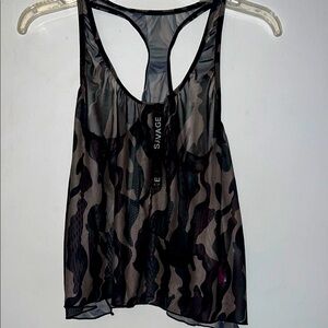 Savage AF Camo Backless Tank Top